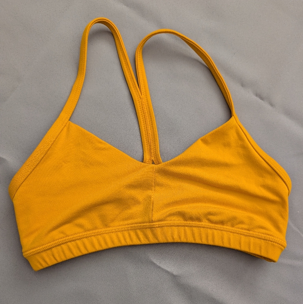 Fleo Mustard Sports Bra